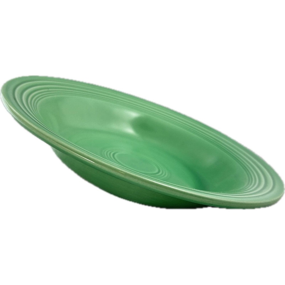 Fiesta Vintage Medium Green DEEP PLATE‎ Flat Soup 8 1/4" Fiestaware